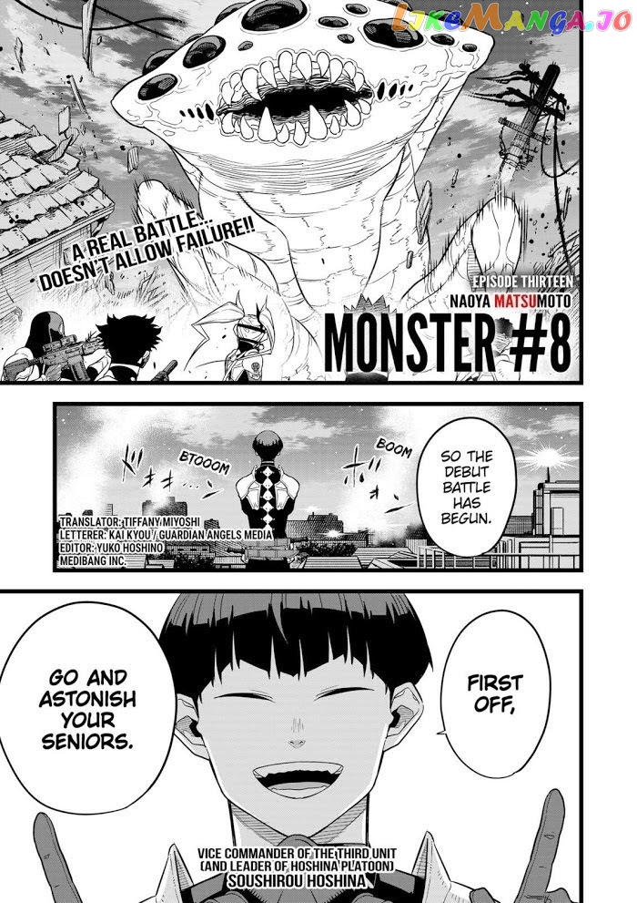 Kaiju No. 8 chapter 13 image 01